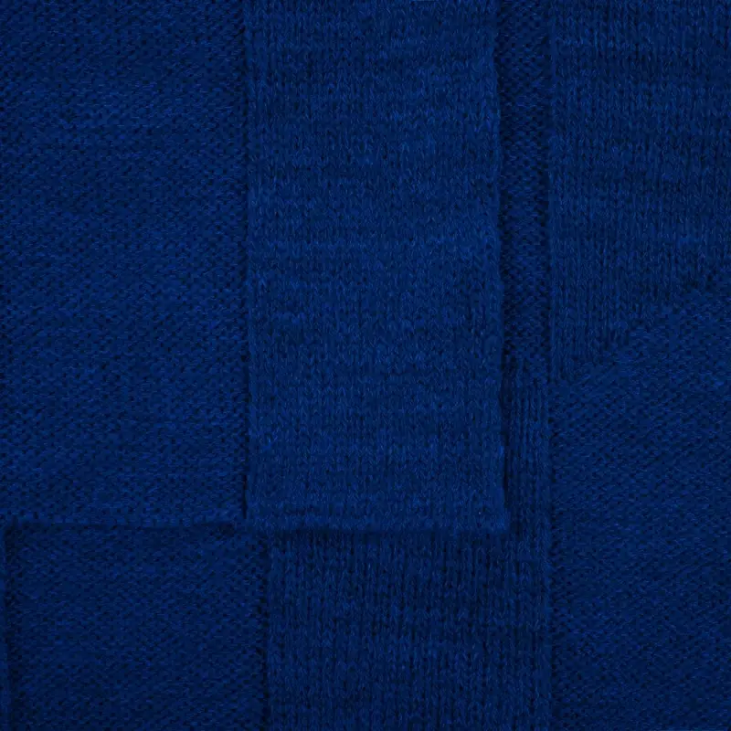 Плед Rombus, темно-синий (кобальт)