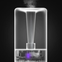 Увлажнитель воздуха для дома ультразвуковой КТ-2885 - 25 Вт