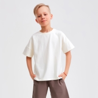 Шорты-бермуды детские MINAKU: Cotton collection цвет коричневый, рост 140 Шорты-бермуды детские MINAKU: Cotton collection цвет коричневый, рост 140