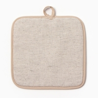 Кухонный набор "Кобра в цветах" (полот. 39х60 + прихв. 18х18см) 160г/м, лен50% хл50%