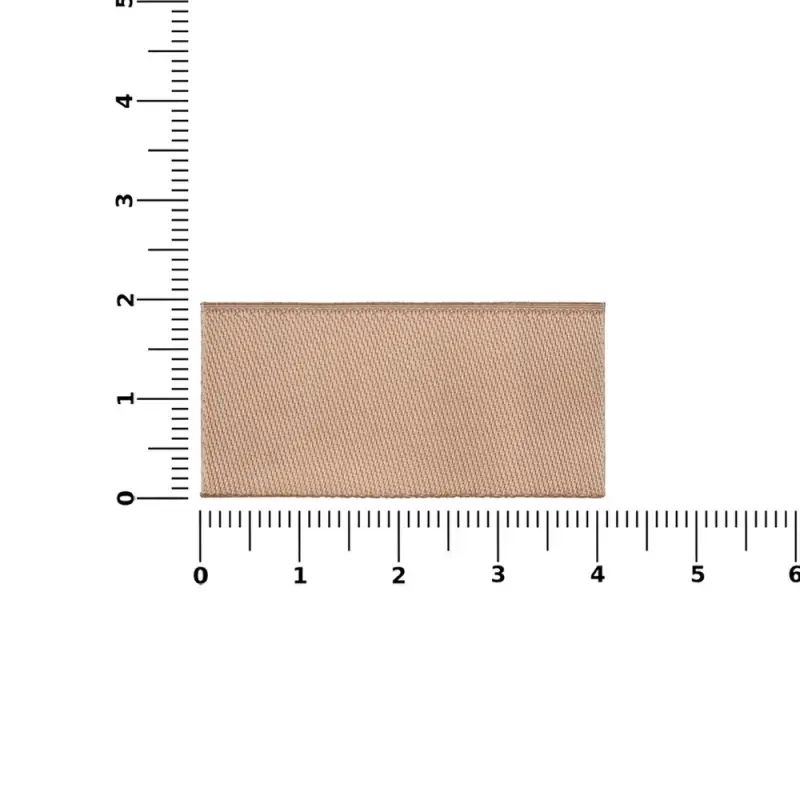 Лейбл тканевый Epsilon, XXS, бежевый