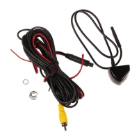 Камера заднего вида, IP68, обзор 130&deg;, 0.3 Мп, провод 6 м, черный