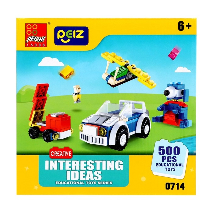 Конструктор &laquo;Идеи&raquo;, 500 деталей