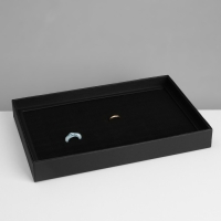 Подставка для украшений &laquo;Шкатулка&raquo; 100 мест, 29&times;19&times;4 см, цвет чёрный