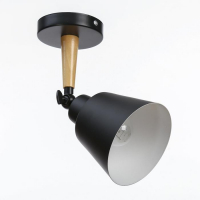 Спот "Цилиндр малый" 1x40Вт E27 черный 12х20х20 см Спот "Цилиндр малый" 1x40Вт E27 черный 12х20х20 см