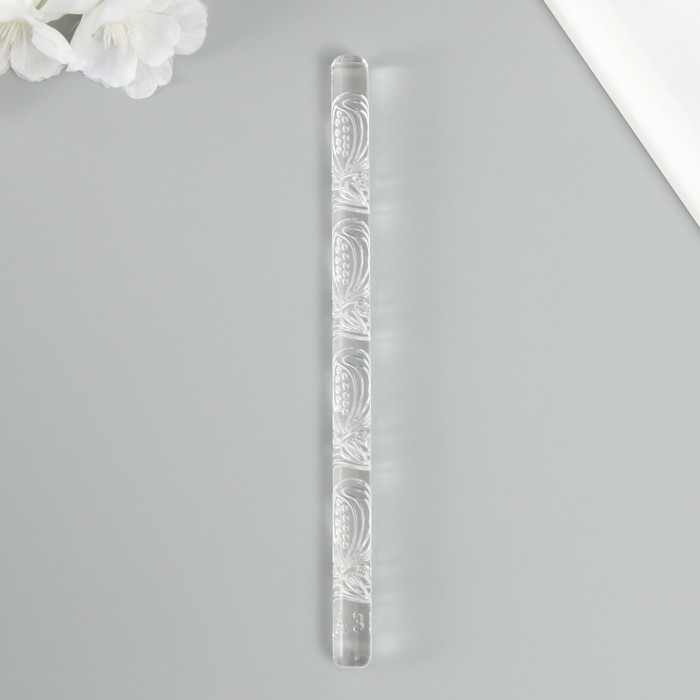 Скалка для творчества акрил Скалка для творчества акрил "Папая" 16х1 см