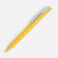 Ручка шариковая Pin Soft Touch, желтая Ручка шариковая Pin Soft Touch, желтая