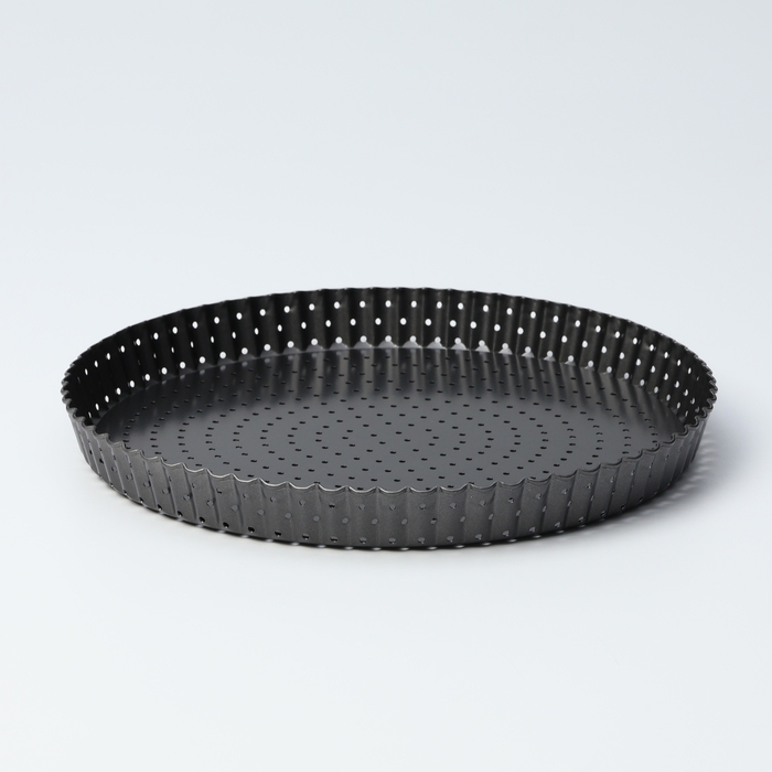 Форма для выпечки Доляна Galaxy перфорированная, 28×3 см, съёмное дно, антипригарное покрытие Форма для выпечки Доляна Galaxy перфорированная, 28×3 см, съёмное дно, антипригарное покрытие