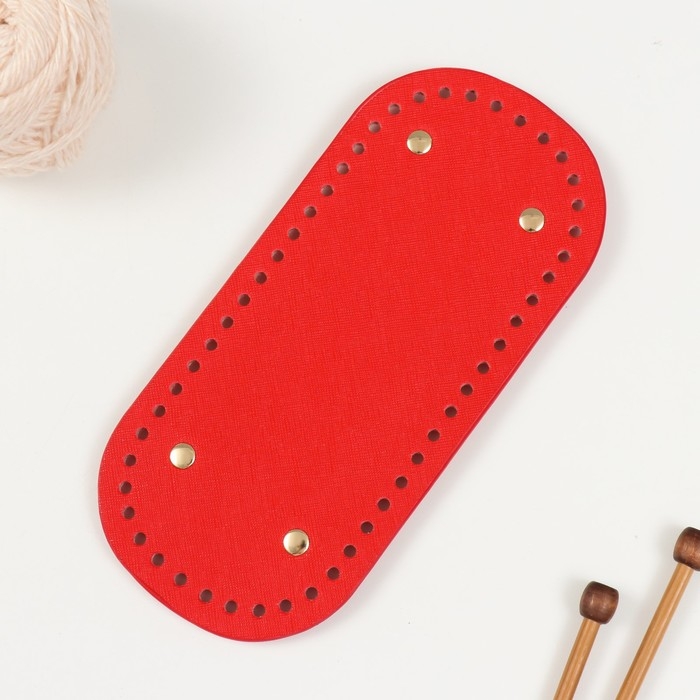 Основа для вязаных изделий кожзам "Вытянутая" МИКС 10х22 см