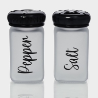 Набор для специй на подставке &laquo;Классика&raquo;, 2 предмета: солонка 150 мл, перечница 150 мл