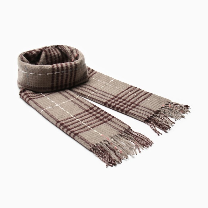 Шарф зимний объемный с кистями MINAKU 63*180 + 10 см Шарф зимний объемный с кистями MINAKU 63*180 + 10 см