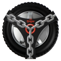 Набор инструментов ТУНДРА, подарочный пластиковый кейс "Колесо", 24 предмета