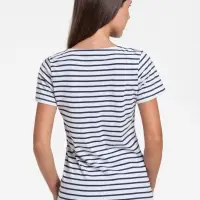 Футболка женская Grand Granat New, белая с синим, размер XS Футболка женская Grand Granat New, белая с синим, размер XS