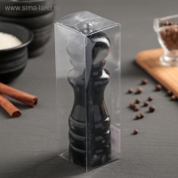 Мельница для специй &laquo;Краски&raquo;, 16 см, цвет чёрный