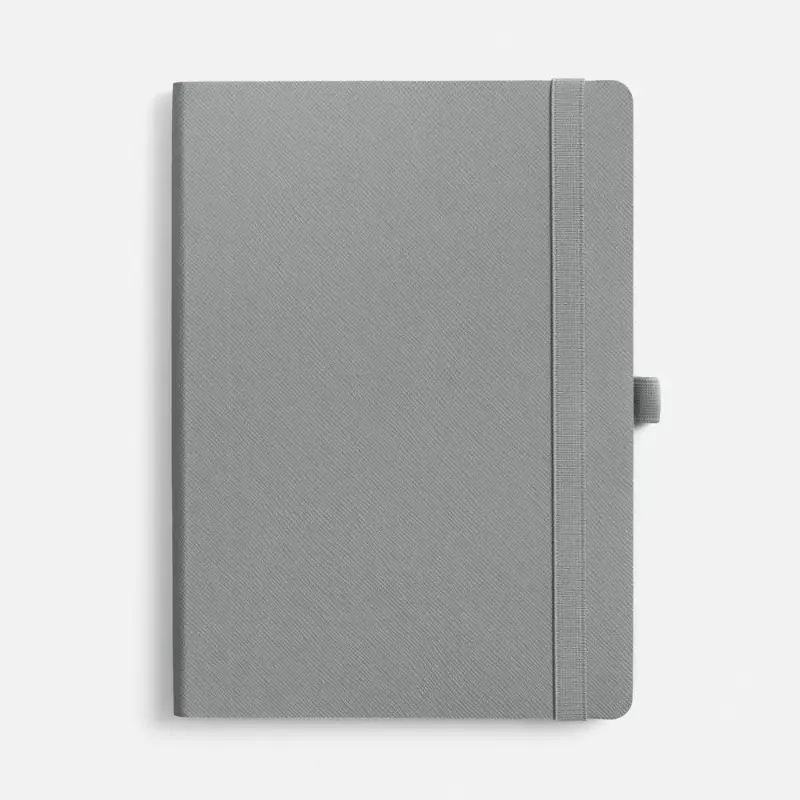 Ежедневник Peel Flex, недатированный, серый