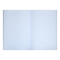 Тетрадь А4, 96 листов в клетку Croco, бумвинил metallic, тиснение, блок офсет, золото