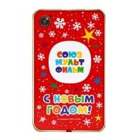 "Телефончик &mdash; Ну Погоди" (красный) 400 гр. Новогодний подарочный набор №255