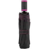 Зонт складной AOC Mini с цветными спицами, розовый