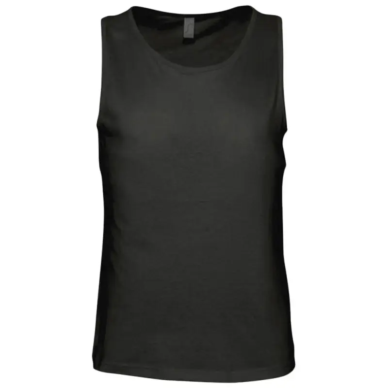 Майка мужская Justin 150, черная, размер S Майка мужская Justin 150, черная, размер S