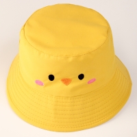 Панама детская для девочки &laquo;Цыпа&raquo;, цвет жёлтый, р-р 48-50