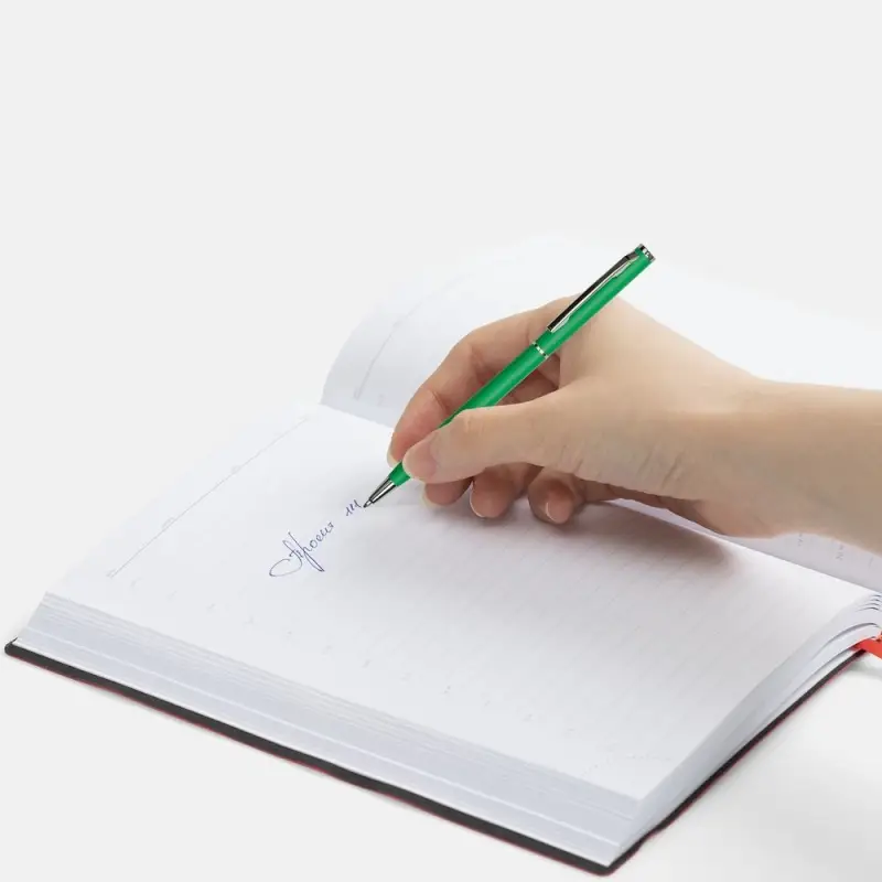 Ручка шариковая Hotel Chrome, ver.2, матовая зеленая Ручка шариковая Hotel Chrome, ver.2, матовая зеленая