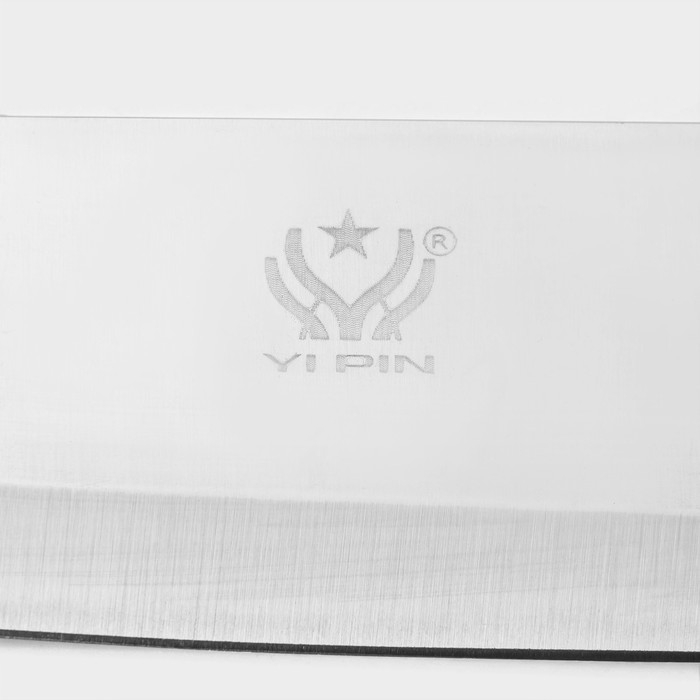 Набор кухонных ножей &laquo;Энеолит&raquo;, 3 предмета, лезвие 8,5 см, 17 см, 20 см, цвет чёрный