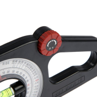 Угломер-уровень магнитный ТУНДРА, фрезерованный, 1 глазок Угломер-уровень магнитный ТУНДРА, фрезерованный, 1 глазок