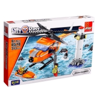 Конструктор Город &laquo;МЧС - Берег&raquo;, 343 детали