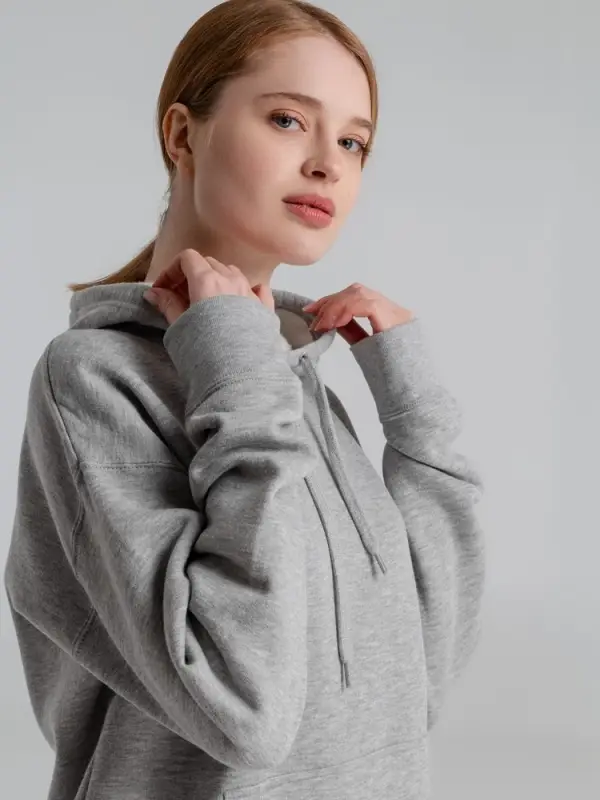 Толстовка с капюшоном Slam 320, серый меланж, размер XS Толстовка с капюшоном Slam 320, серый меланж, размер XS