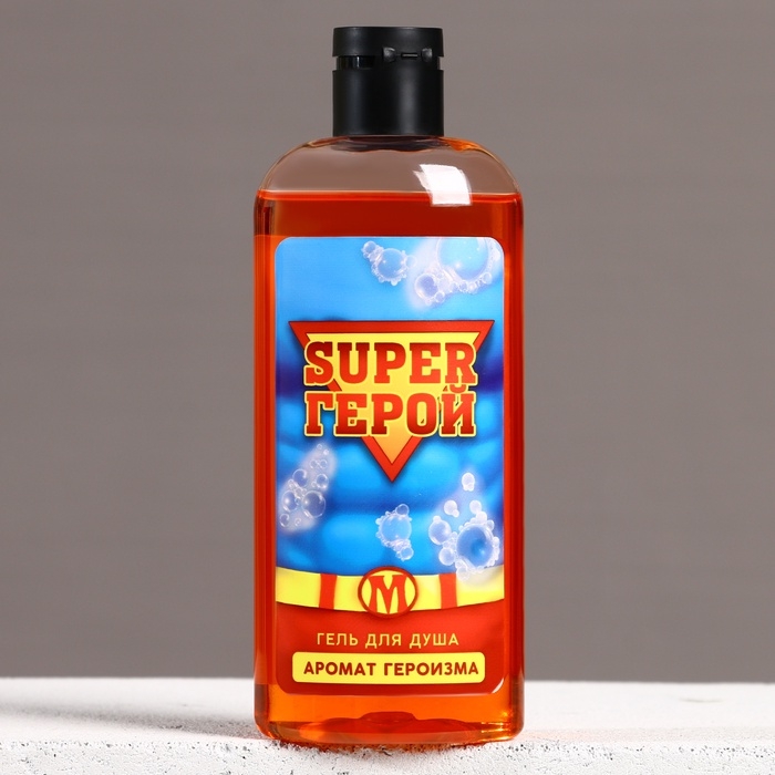 Гель для душа Super ГЕРОЙ, 250 мл, Новый Год Гель для душа Super ГЕРОЙ, 250 мл, Новый Год
