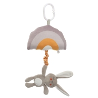 Подвеска музыкальная «Зайка Бонни», с пищалкой, на кроватку, коляску, Крошка Я Подвеска музыкальная «Зайка Бонни», с пищалкой, на кроватку, коляску, Крошка Я