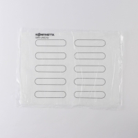 Армированный коврик для выпечки KONFINETTA &laquo;Эклер&raquo;, силикон, 38&times;28 см, 0,4 мм, цвет белый