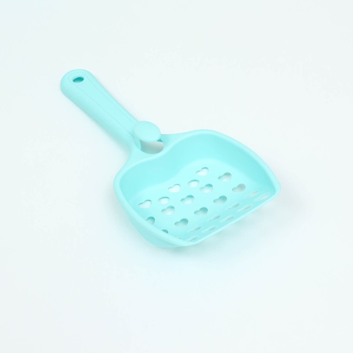 Туалет для кошек закрытый 47 x 47 x 35 см, бирюзовый