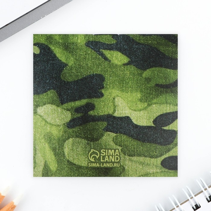 Подарочный набор ручка шариковая и блокнот 16 л &laquo;Настоящий защитник&raquo;