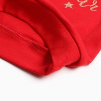 Комплект детский, цвет красный, рост 68 см