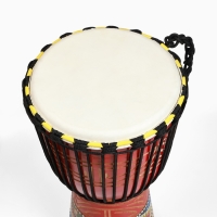 Барабан Джембе "Цветок", 23 х 50 см, коричневый Барабан Джембе "Цветок", 23 х 50 см, коричневый