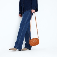 Сумка кросс-боди на молнии, цвет рыжий Сумка кросс-боди на молнии, цвет рыжий