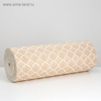 Коврик для ванной комнаты &laquo;Песчаные сети&raquo;, ширина 65 см, рулон 15 м