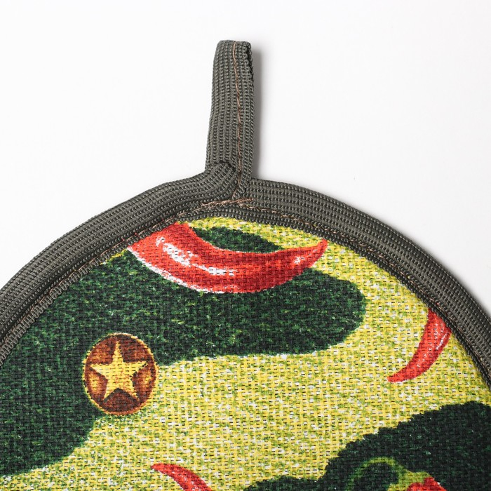 Кухонный набор &laquo;Генерал кухни&raquo;, фартук 60х70 см, прихватка 20х20 см, полотенце 35х60 см