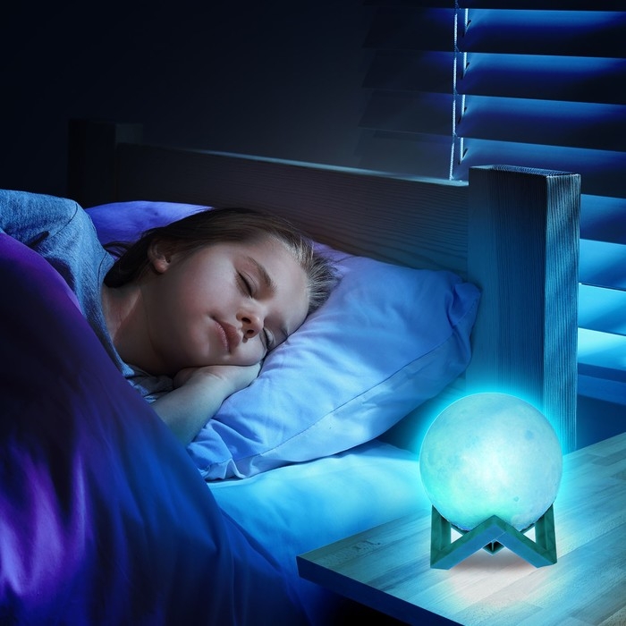 Ночник &laquo;Луна&raquo;, 8 обучающих карточек