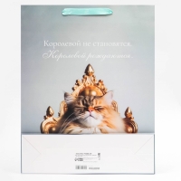 Пакет ламинированный вертикальный &laquo;Королева&raquo;, 33 х 42 х 10 см