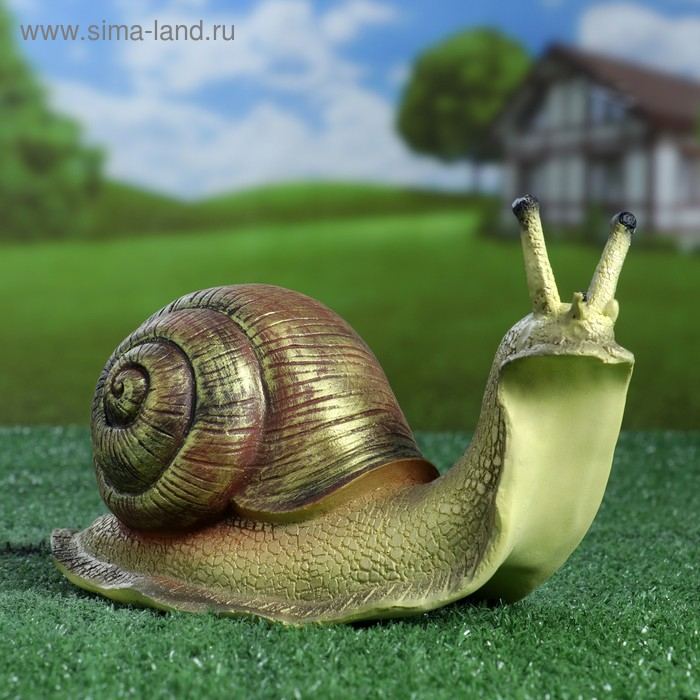 Садовая фигура Садовая фигура "Улитка" 27х11х17см