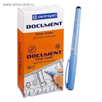 Ручка капиллярная для черчения Centropen 2631 линия 0.7 мм, цвет чёрный, длина письма 500 м Ручка капиллярная для черчения Centropen 2631 линия 0.7 мм, цвет чёрный, длина письма 500 м
