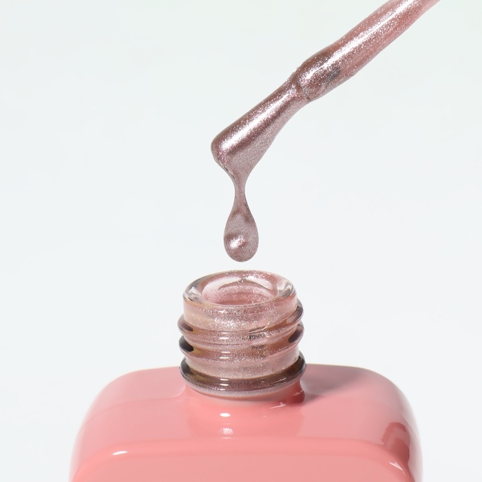 Гель лак для ногтей &laquo;CAT`S EYE GENTLE&raquo;, 3-х фазный, 10 мл, LED/UV, цвет розовый (49)