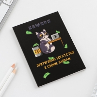 Блокнот для планирования финансов А6, 52 листа &laquo;Кот&raquo;