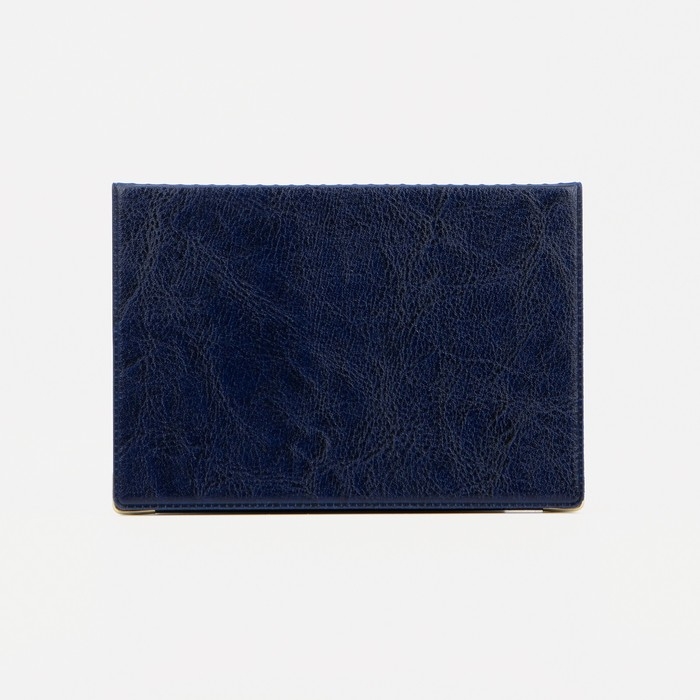 Обложка для паспорта, цвет синий