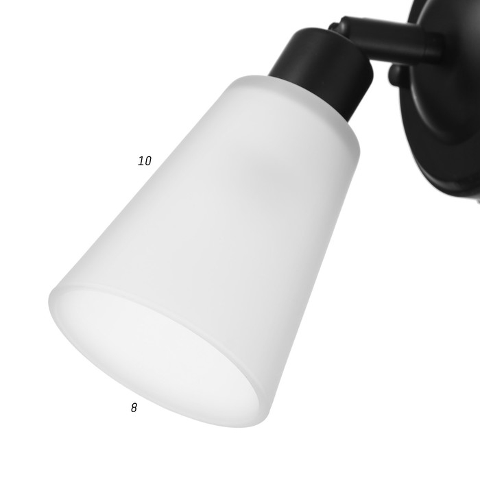 Бра 2449/1 E14 40Вт черный