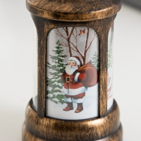 Ночник "Рождество" LED 1Вт 3хLR1103 бронза 6,5х6,5х12,5см RISALUX Ночник "Рождество" LED 1Вт 3хLR1103 бронза 6,5х6,5х12,5см RISALUX