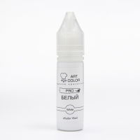 Гелевый краситель Art Color, белый, 15 мл