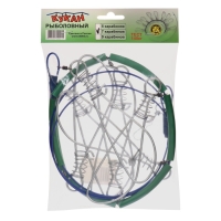 Кукан металлический, 7 карабинов